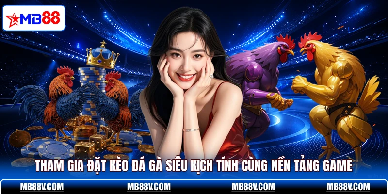 Tham gia đặt kèo đá gà siêu kịch tính cùng nền tảng game